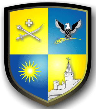 Small oat of arms of person. Elaborated by the Creative Studio. (Victor Hladchenko's heraldic design)  