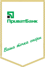 Pennant of Closed joint-stock company of Commercial bank Pryvatbanc